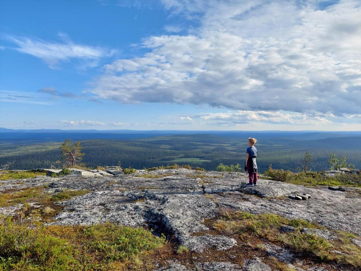 Isokelo Log Apartments Salla Eksteriør bilde