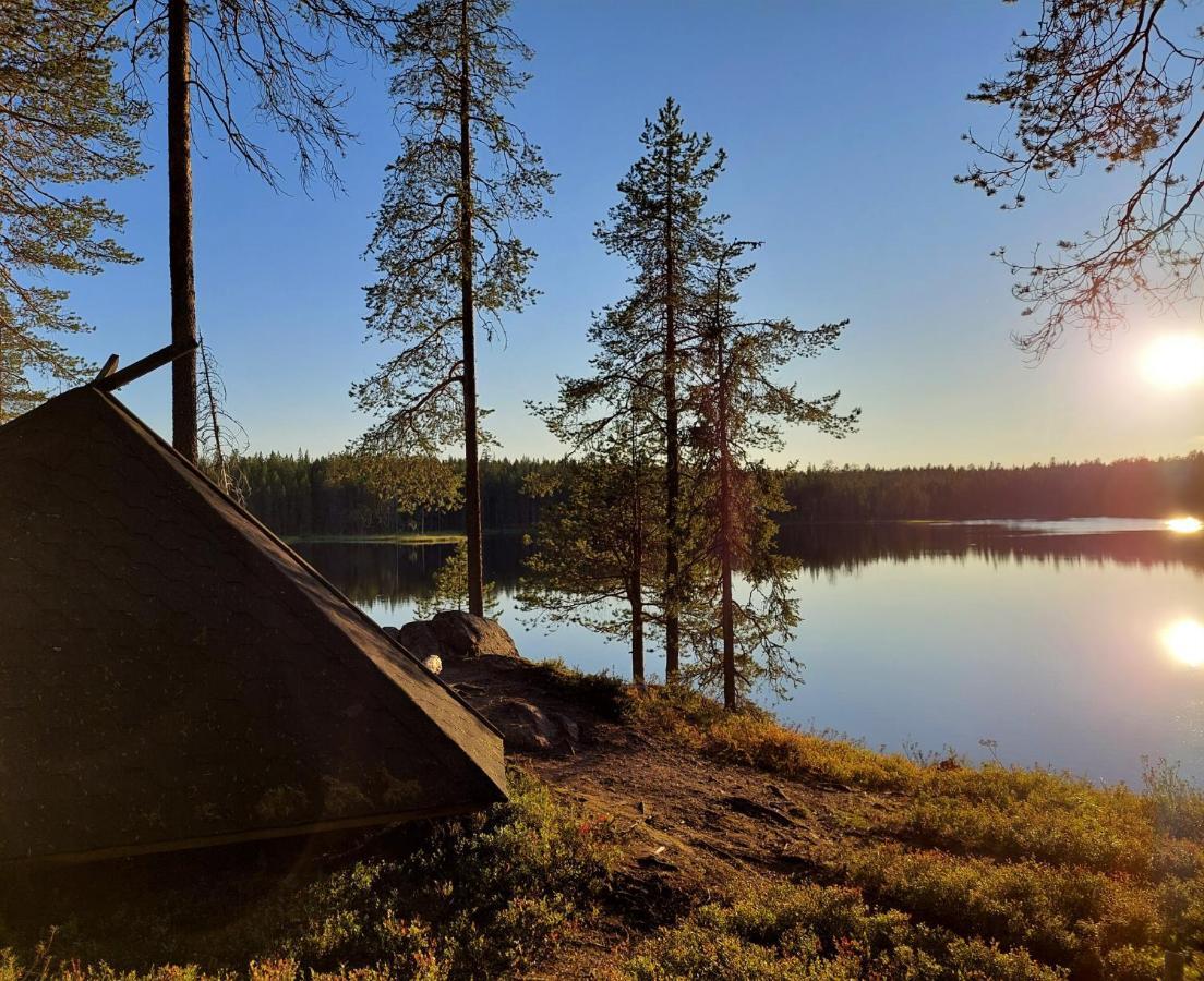 Isokelo Log Apartments Salla Eksteriør bilde