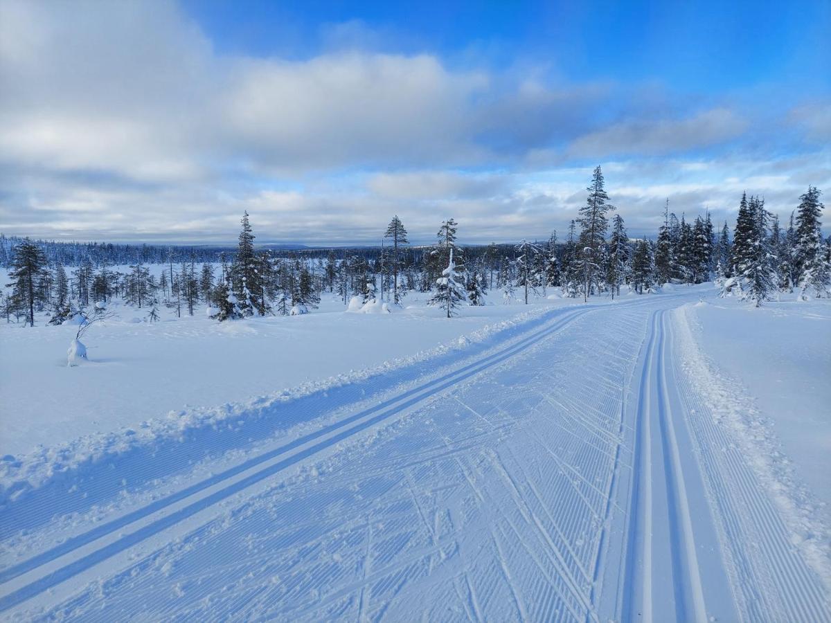 Isokelo Log Apartments Salla Eksteriør bilde