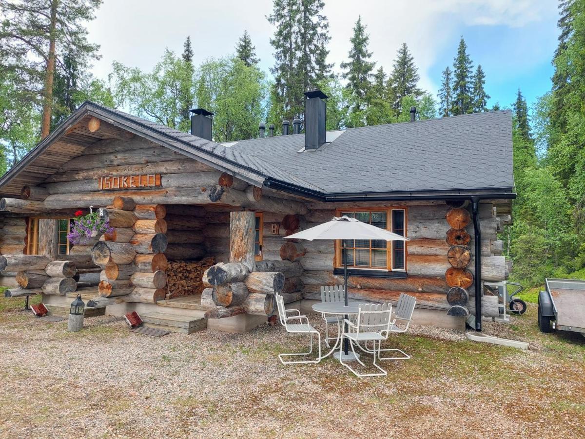 Isokelo Log Apartments Salla Eksteriør bilde