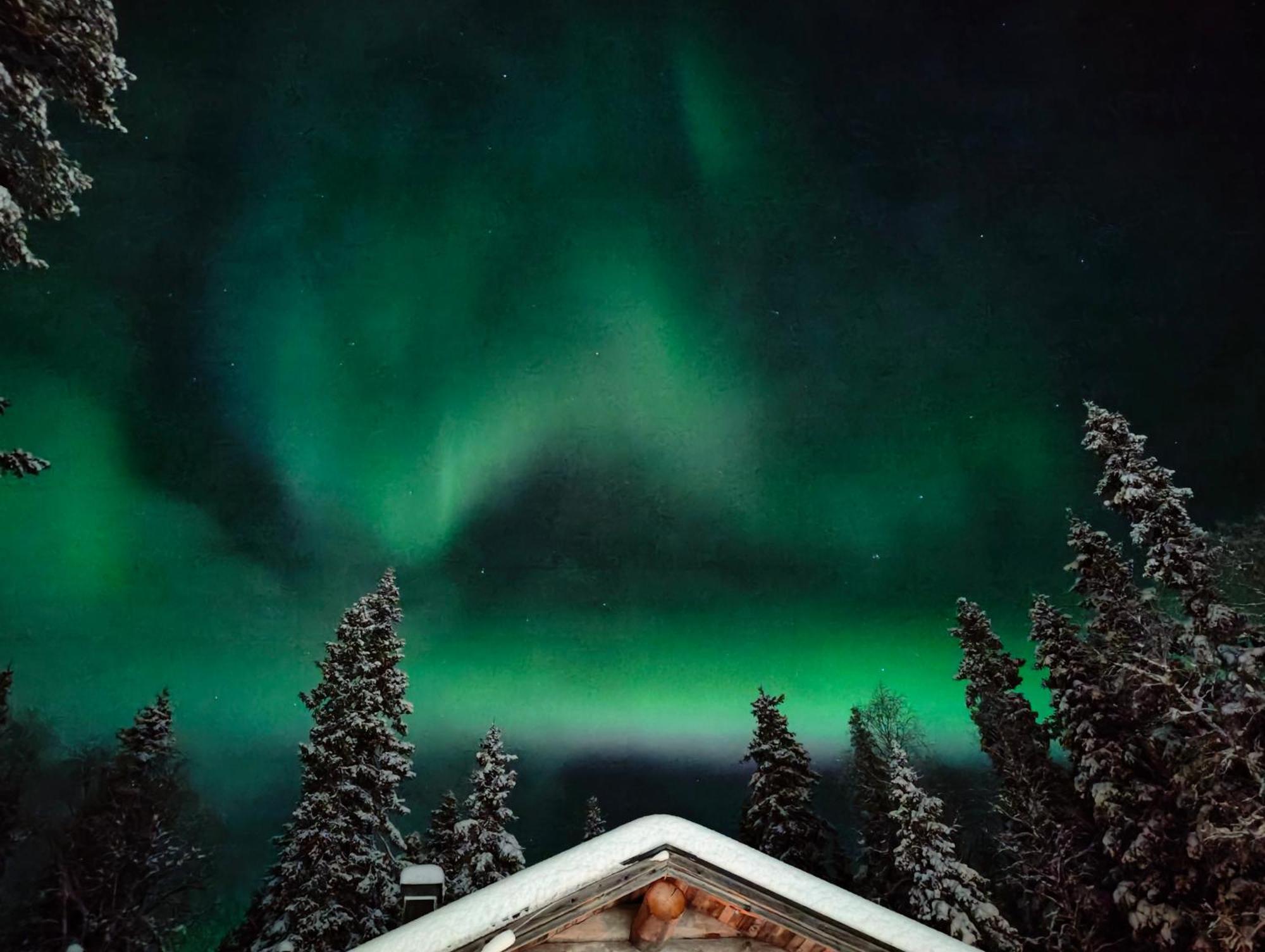 Isokelo Log Apartments Salla Eksteriør bilde
